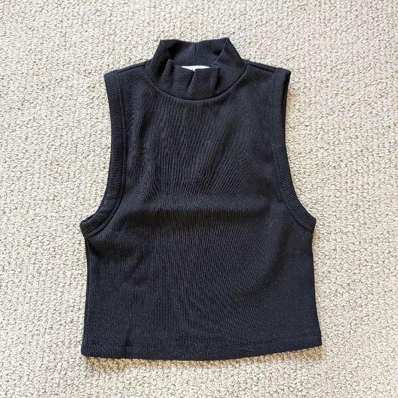 Babaton Formrib Mockneck Tank - Picture 1 of 5